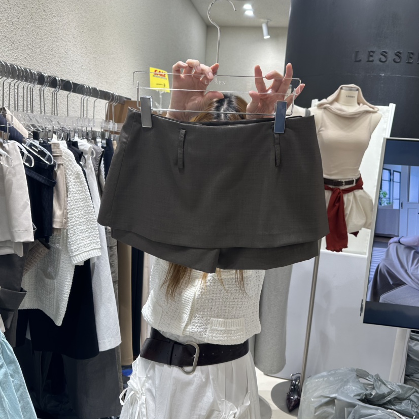 LESSEN東大門代購女士新品時尚熱賣25春夏推薦人氣職業裙褲LESSEN裙褲