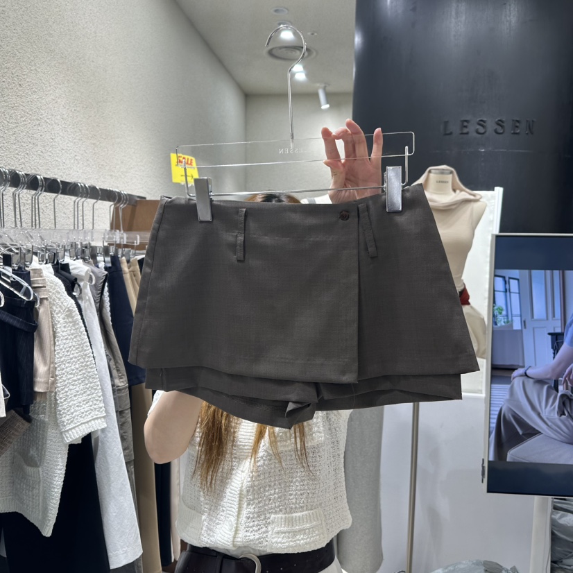LESSEN東大門代購女士新品時尚熱賣25春夏推薦人氣職業裙褲LESSEN裙褲圖色2