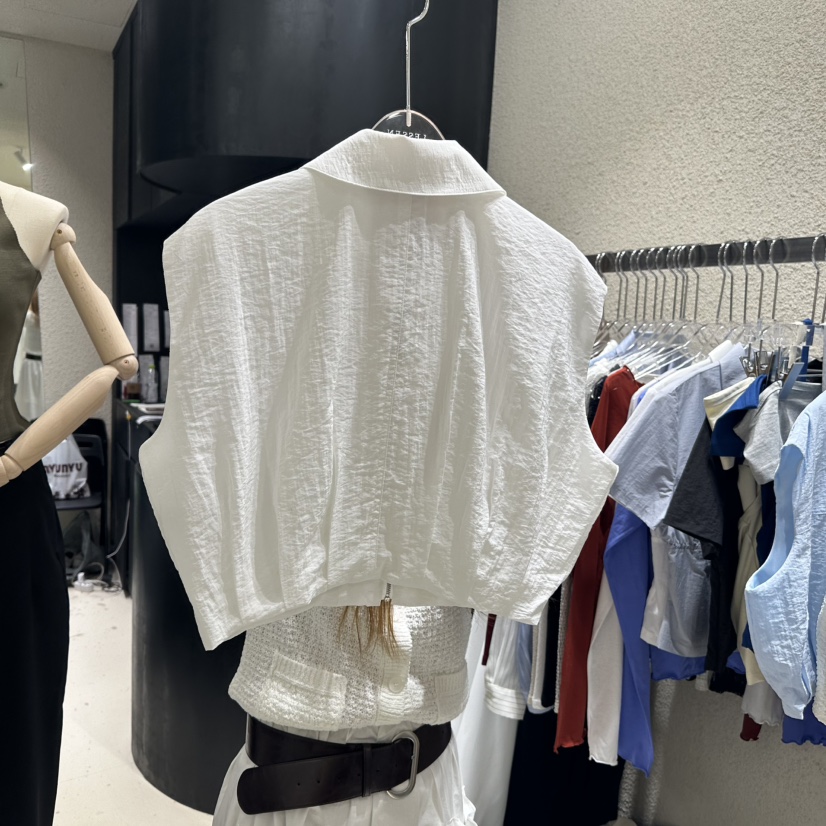 LESSEN東大門代購女裝新品時尚真品25春夏熱賣推薦職業馬甲LESSEN馬甲