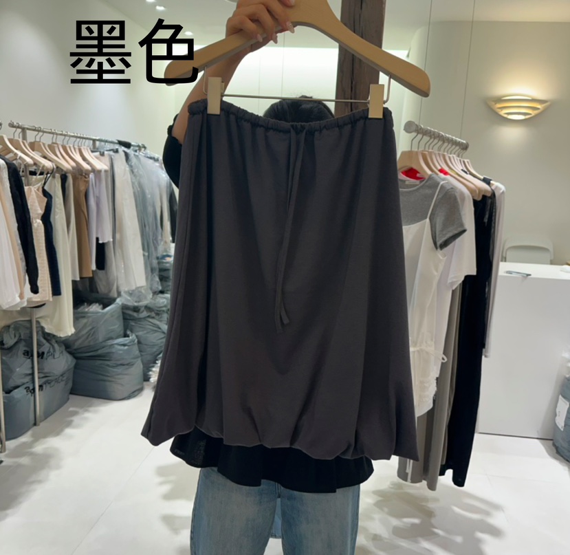 AVECNOUS東大門實拍女士新品25春夏時尚人氣推薦半身裙中短裙AVECNOUS半身裙/中短裙圖色2