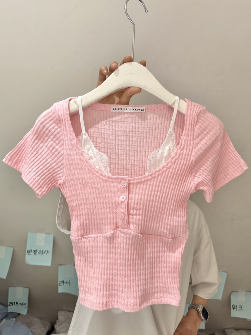 BELITA-L東大門直郵女裝新款真品職業時尚25春夏人氣休閑T恤BELITA-LT恤圖色3