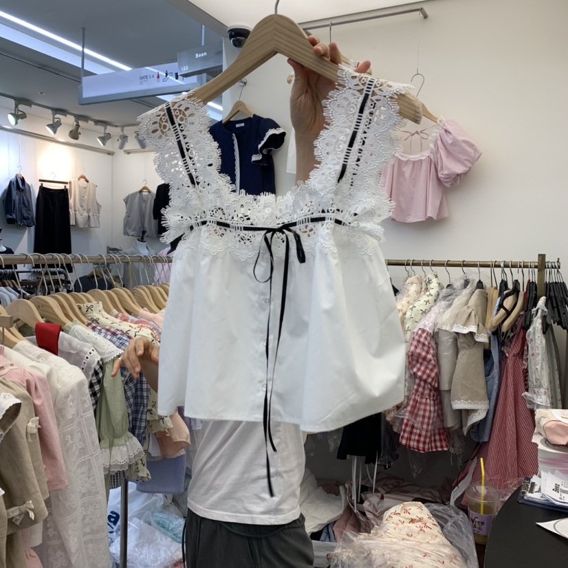BEEN-A東大門直郵女士新品人氣25春夏時尚休閑吊帶背心可愛的BEEN-A吊帶/背心圖色2