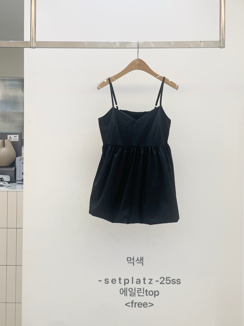 SETPLATZ韓國代購女裝新品真品熱賣推薦時尚職業休閑吊帶背心PLATZCLASSIC吊帶/背心圖色3