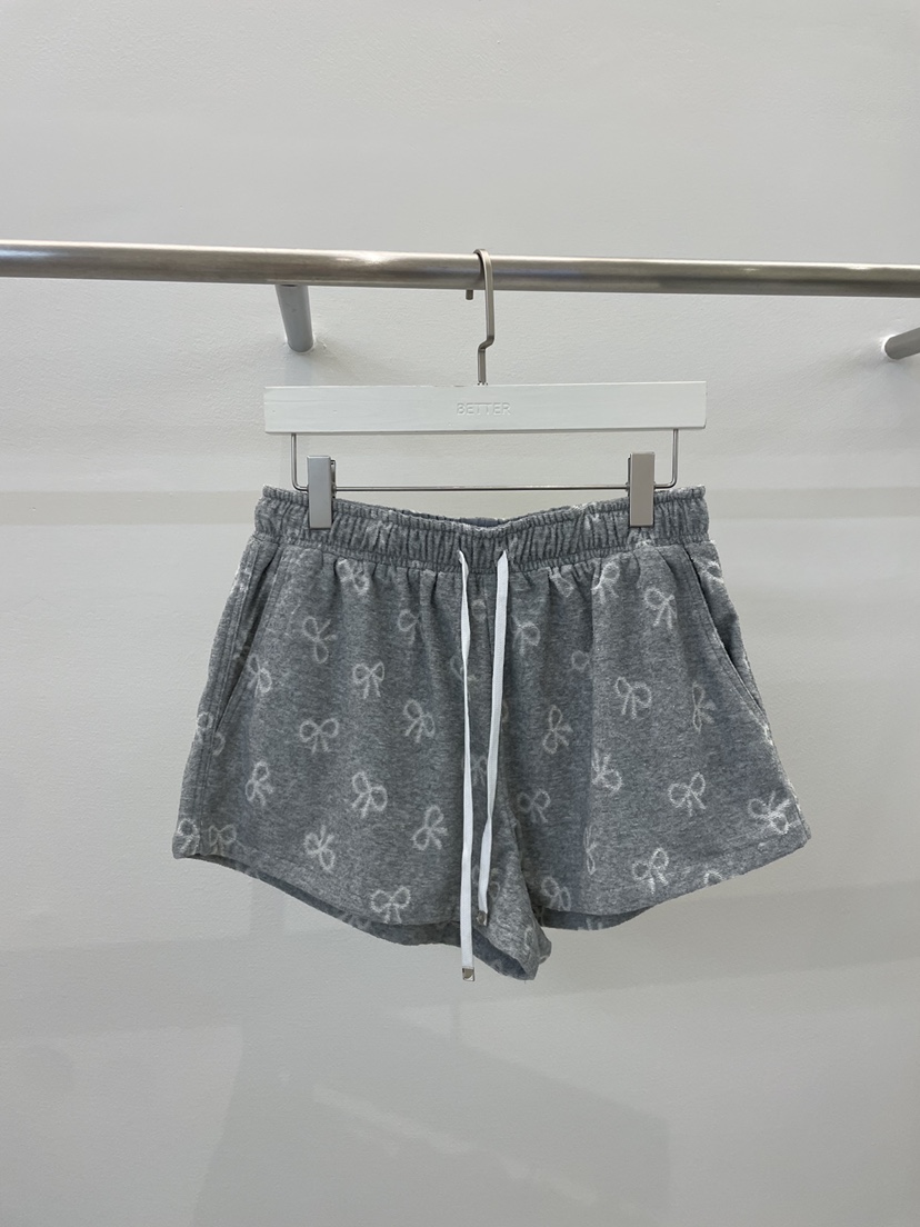 BETTER韓國直郵女裝新品推薦25春夏職業休閑真品短褲毛圈布BETTER短褲圖色2