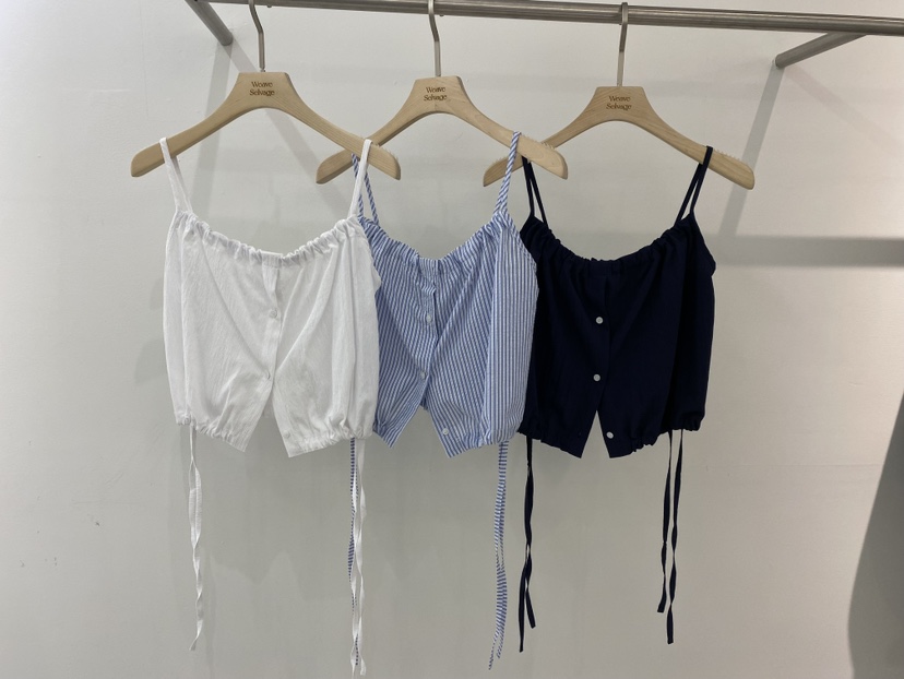 WEAUE SELVAGE東大門直郵女裝新款休閑推薦人氣25春夏吊帶背心WEAUE SELVAGE吊帶/背心