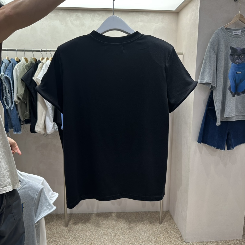 空韓國直郵女裝新品休閑25春夏時尚熱賣職業真品推薦人氣T恤THE OTHERT恤