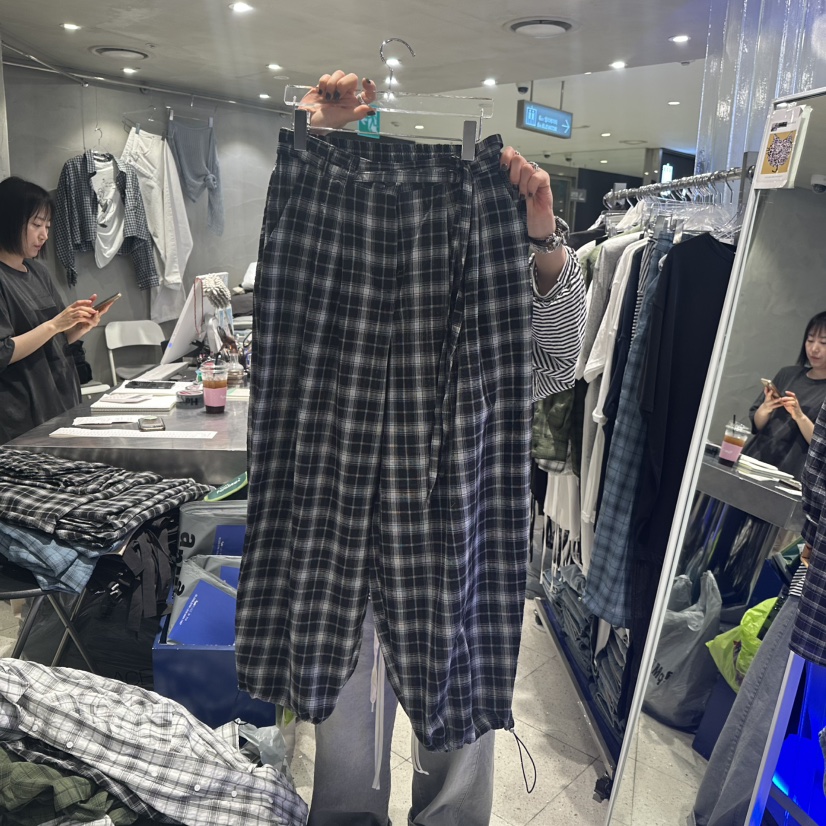 HERTZ-P韓國直郵女裝新款推薦時尚休閑人氣職業25春夏休閑褲HERTZ-P休閑褲圖色2