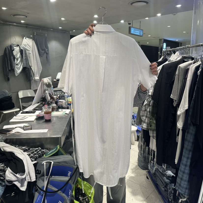 HERTZ-P韓國代購女士新品休閑25春夏人氣職業熱賣襯衫蕾絲衫HERTZ-P襯衫/蕾絲衫