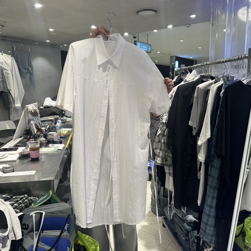 HERTZ-P韓國代購女士新品休閑25春夏人氣職業熱賣襯衫蕾絲衫HERTZ-P襯衫/蕾絲衫