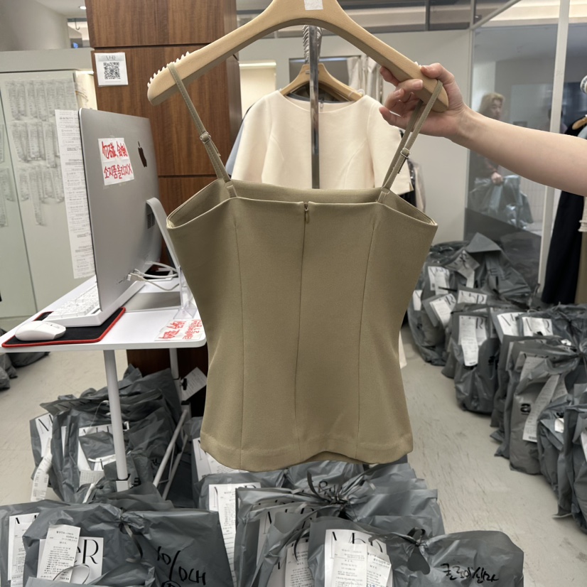 MER東大門直郵女士新品熱賣人氣真品時尚休閑推薦職業吊帶背心MER/ANGELO BIANCO吊帶/背心