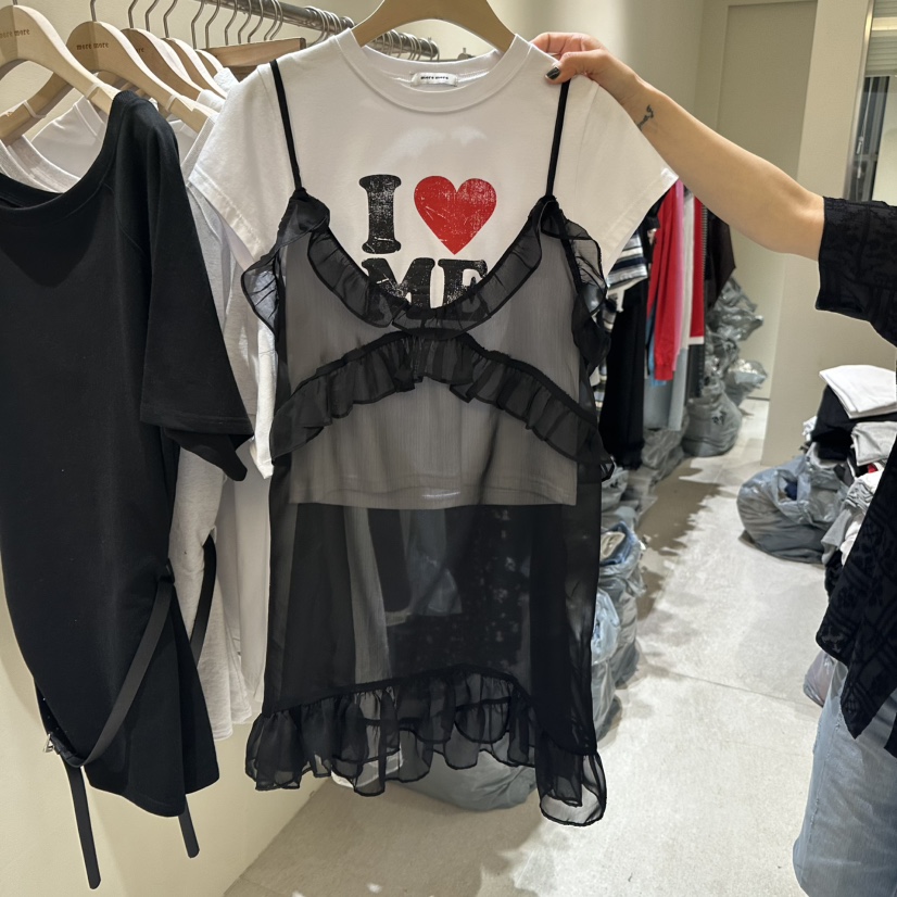 MOREMORE韓國直郵女裝新品人氣推薦真品熱賣時尚連衣裙雪紡more more連衣裙圖色2