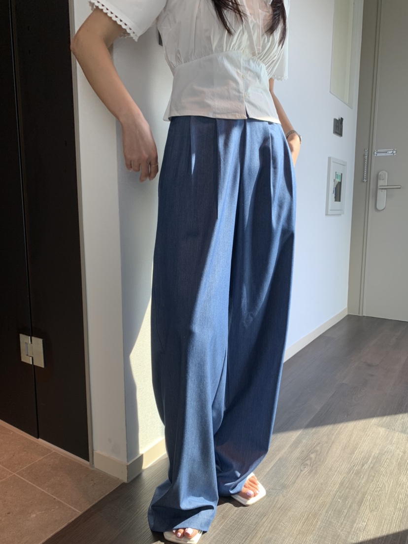 BADCALM東大門直郵女士新款人氣推薦25春夏真品職業時尚牛仔褲BADCALM牛仔褲