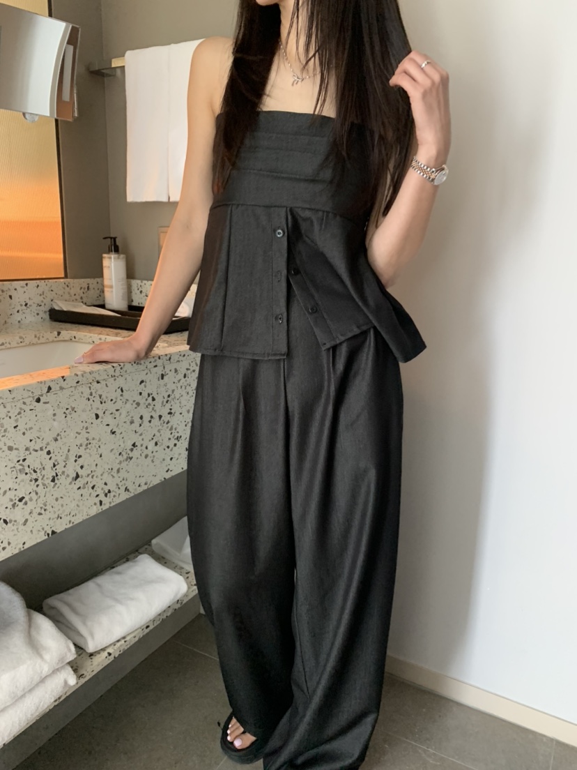 BADCALM東大門直郵女裝新款25春夏熱賣推薦人氣休閑套裝套裝BADCALM套裝圖色2