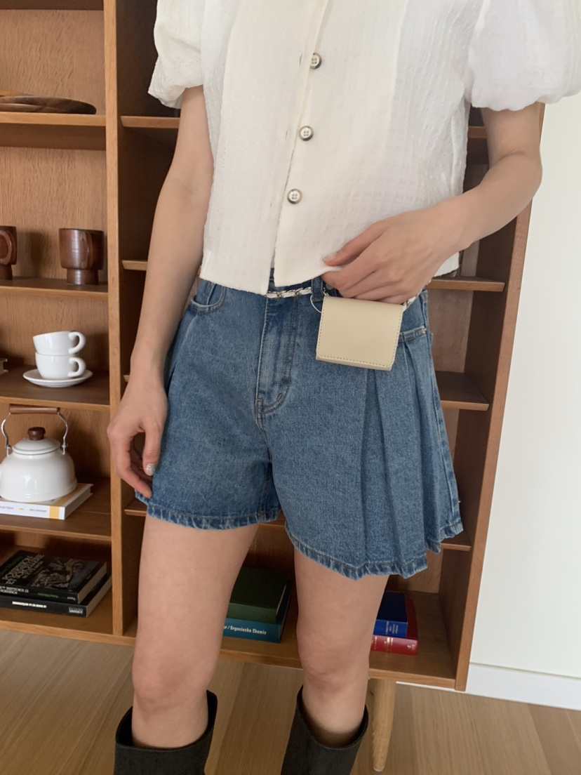 BADCALM東大門實拍女士新款時尚真品職業熱賣25春夏休閑短褲BADCALM短褲