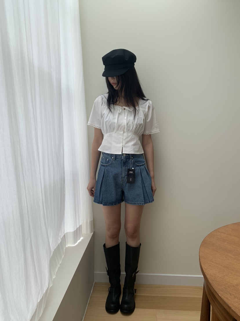 BADCALM東大門實拍女士新款時尚真品職業熱賣25春夏休閑短褲BADCALM短褲