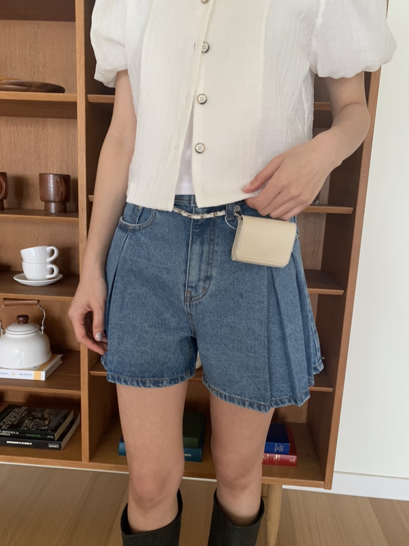BADCALM東大門實拍女士新款時尚真品職業熱賣25春夏休閑短褲BADCALM短褲