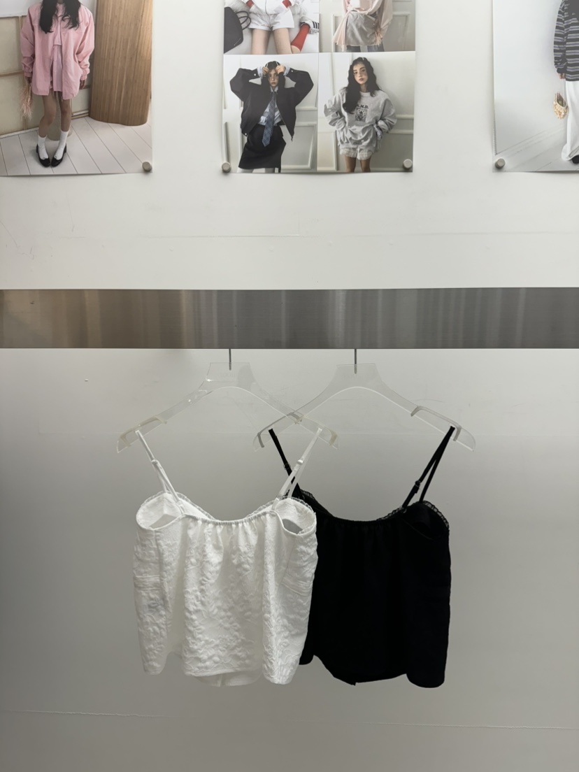 AMOOD韓國直郵女士新品25春夏職業熱賣推薦人氣真品吊帶背心AMOOD吊帶/背心
