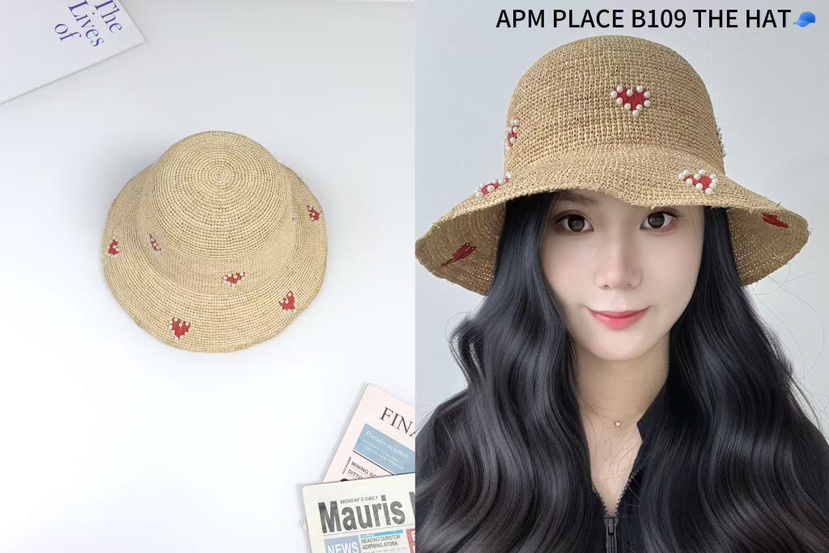 THE HAT-P韓國代購女裝新品推薦職業休閑25春夏熱賣真品帽子THE HAT帽子