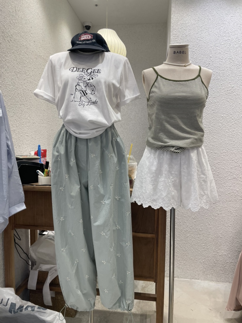 BABEL東大門代購女裝新品熱賣休閑25春夏時尚真品人氣職業T恤BABELT恤