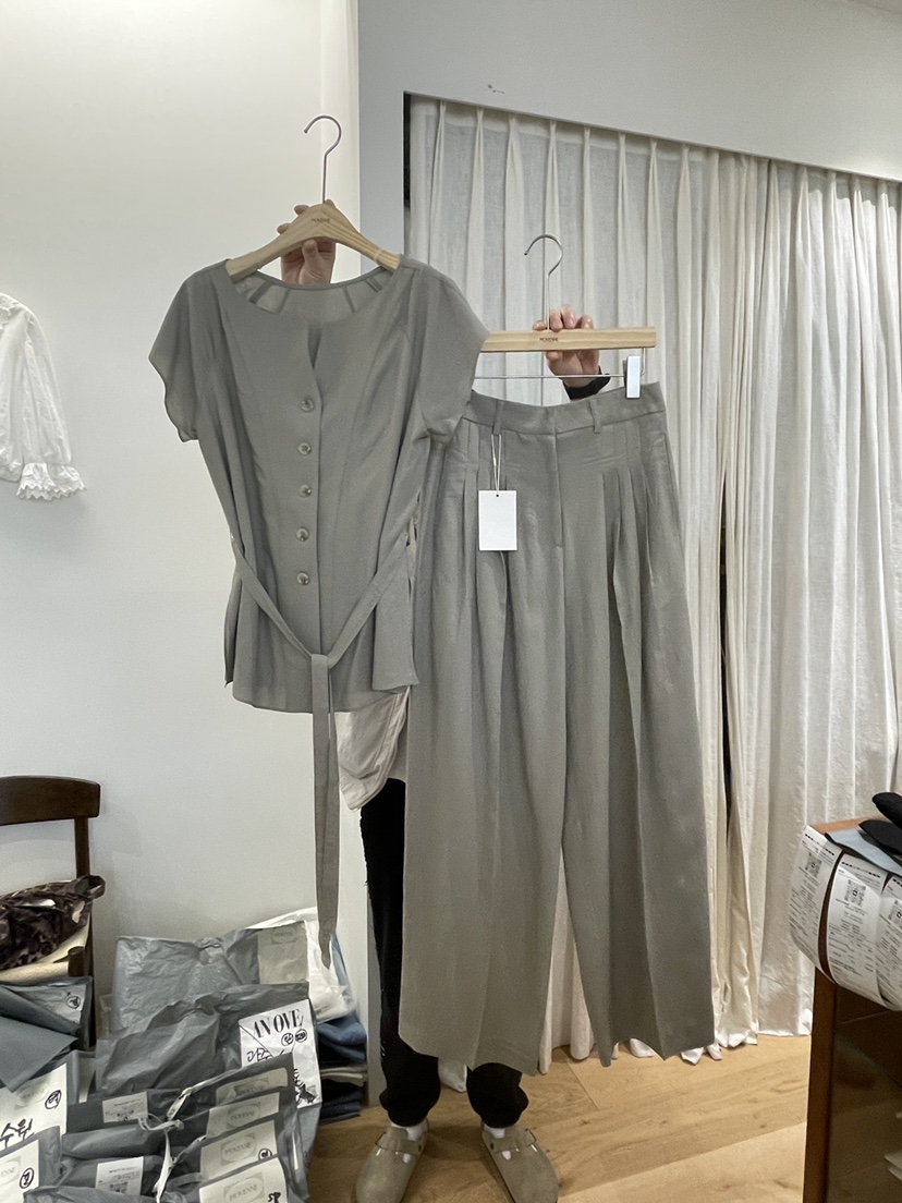 MOVENNE東大門代購女裝新品人氣熱賣職業推薦真品休閑休閑褲MOVENNE休閑褲