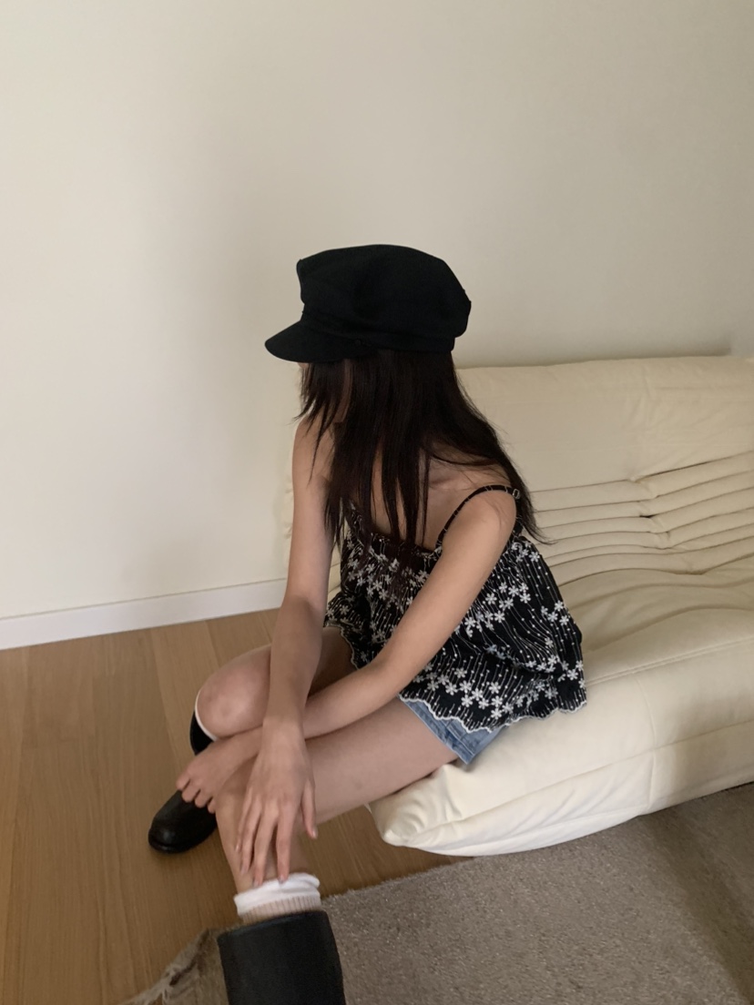 BADCALM韓國直郵女裝新品職業休閑真品熱賣時尚吊帶背心蕾絲BADCALM吊帶/背心