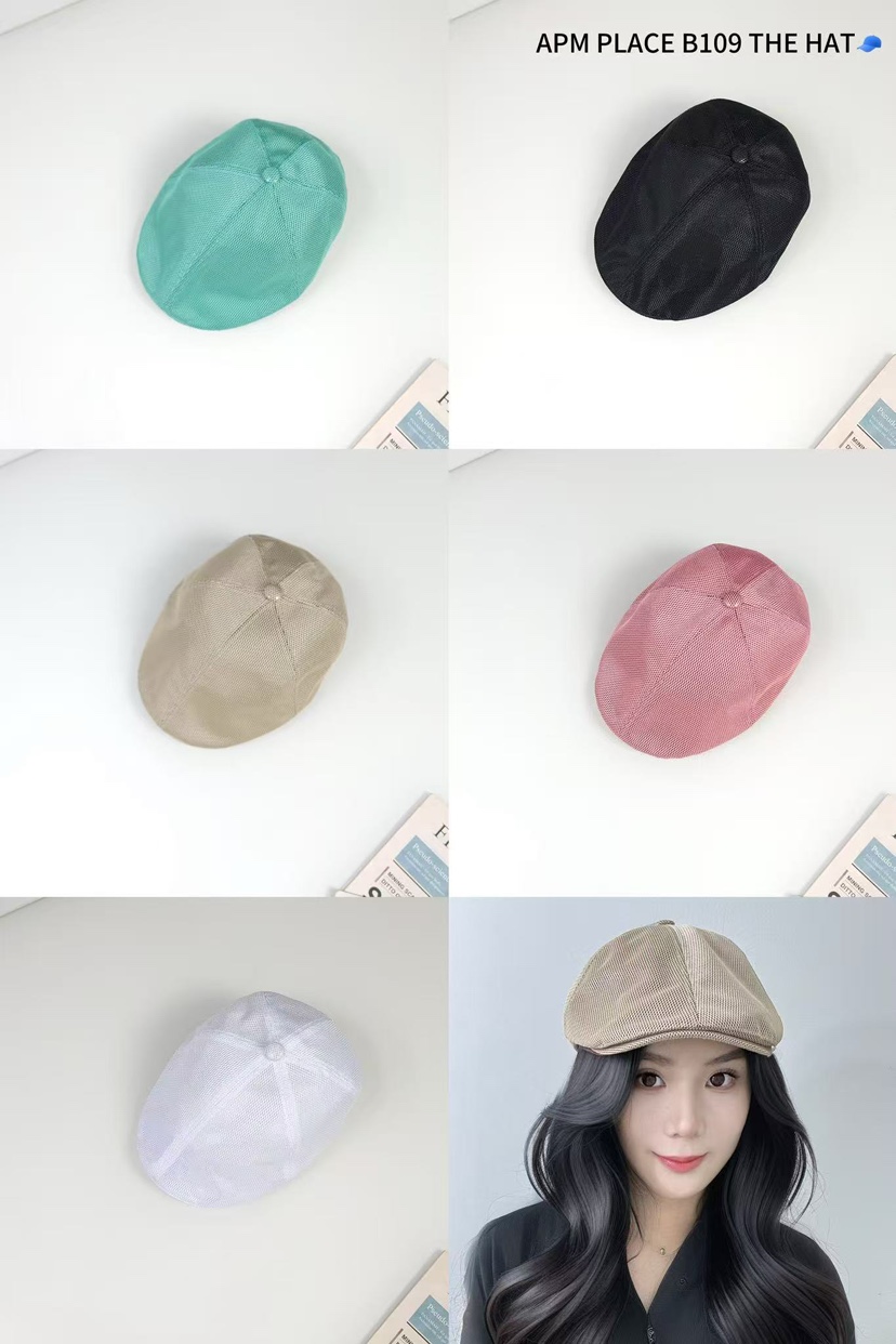 THE HAT-P韓國代購女士新品時尚25春夏人氣休閑熱賣真品帽子THE HAT帽子