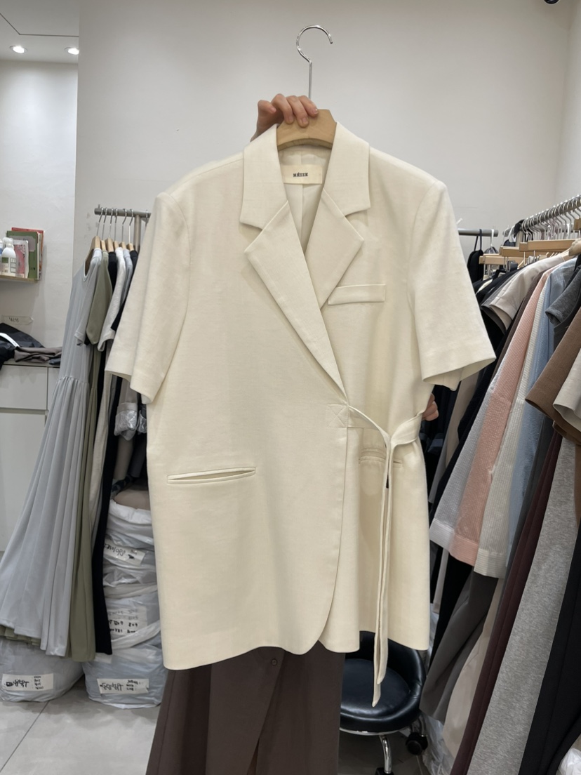 HEIZE韓國代購女士新品推薦真品職業人氣25春夏休閑時尚夾克HEIZE夾克