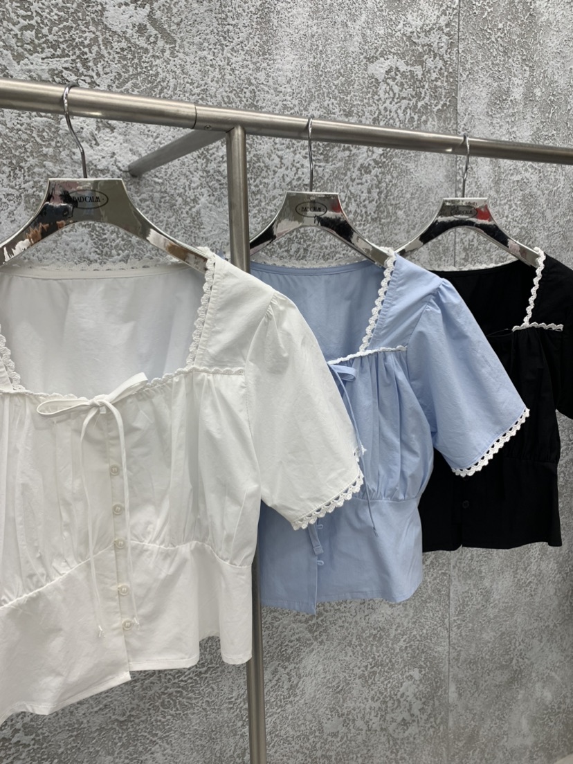 BADCALM韓國代購女裝新品休閑職業熱賣推薦人氣真品襯衫蕾絲衫BADCALM襯衫/蕾絲衫
