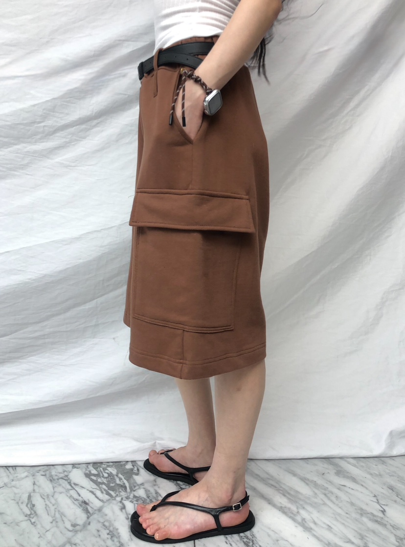 PAIRING韓國直郵女裝新款職業時尚25春夏真品短褲不含腰帶工裝PAIRING短褲