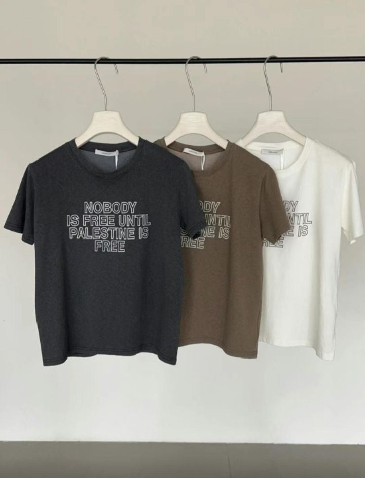 BOBBIE DOLL韓國直郵女裝新品休閑推薦職業熱賣25春夏真品T恤BOBBIE DOLLT恤