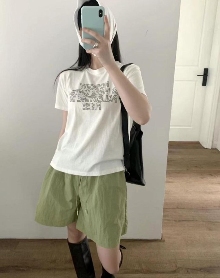BOBBIE DOLL韓國直郵女裝新品休閑推薦職業熱賣25春夏真品T恤BOBBIE DOLLT恤
