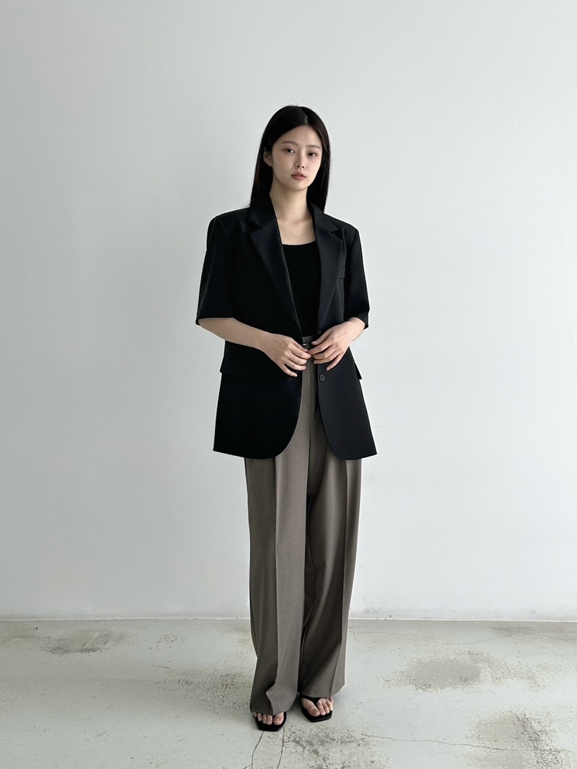HEIZE韓國代購女裝新款休閑時尚真品熱賣推薦職業夾克斜紋布HEIZE夾克