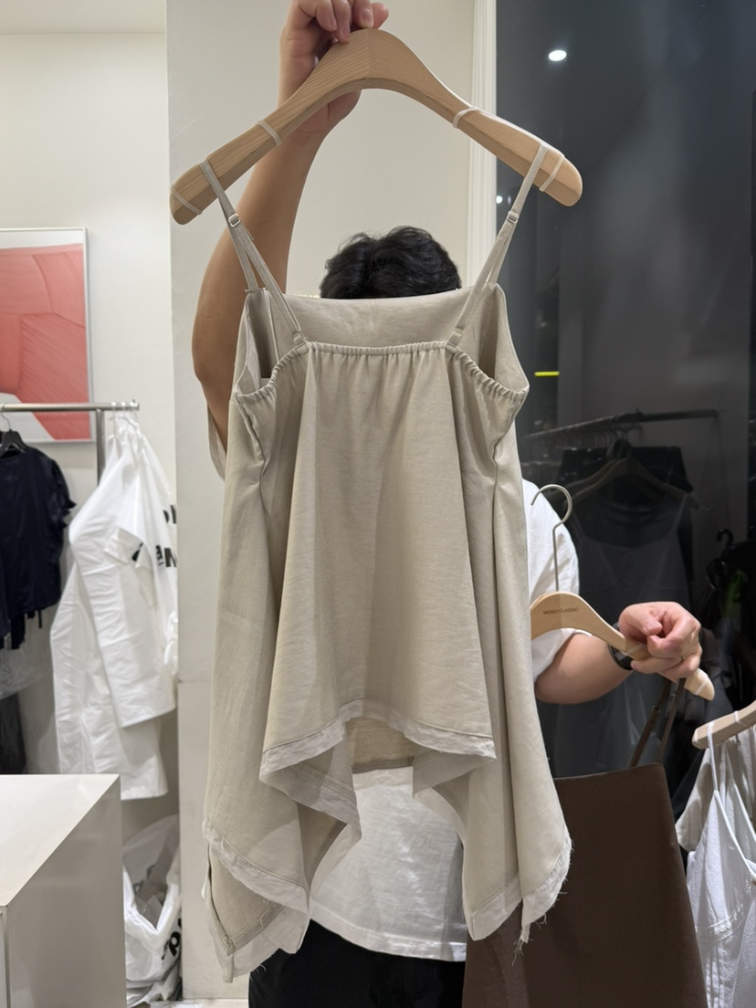 MEMO CLASSIC韓國直郵女士新品真品25春夏人氣推薦吊帶背心MEMO CLASSIC吊帶/背心