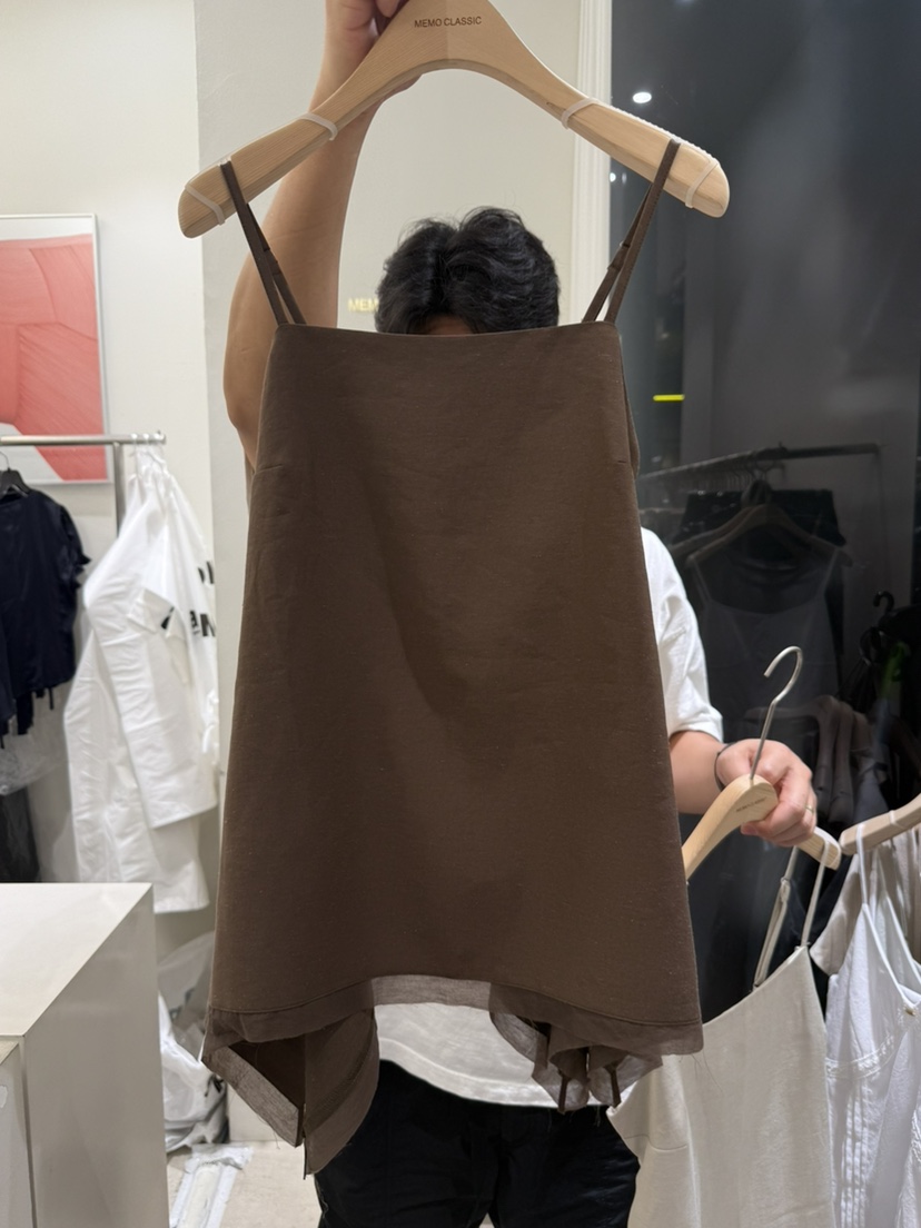 MEMO CLASSIC韓國直郵女士新品真品25春夏人氣推薦吊帶背心MEMO CLASSIC吊帶/背心圖色2