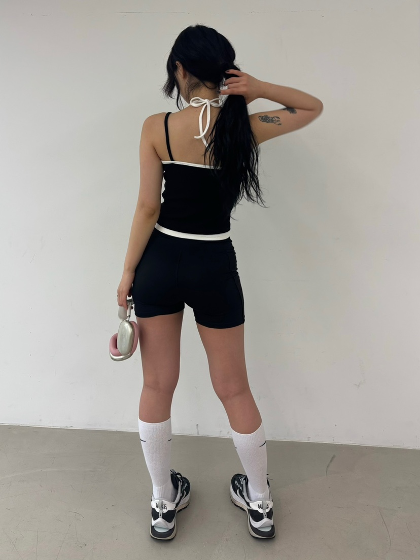 SHOTGUN東大門實拍女裝新款25春夏職業人氣休閑真品吊帶背心SHOTGUN吊帶/背心