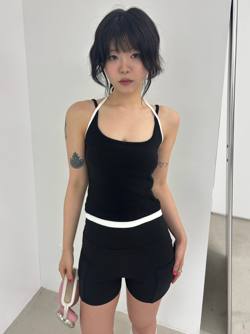 SHOTGUN東大門實拍女裝新款25春夏職業人氣休閑真品吊帶背心SHOTGUN吊帶/背心
