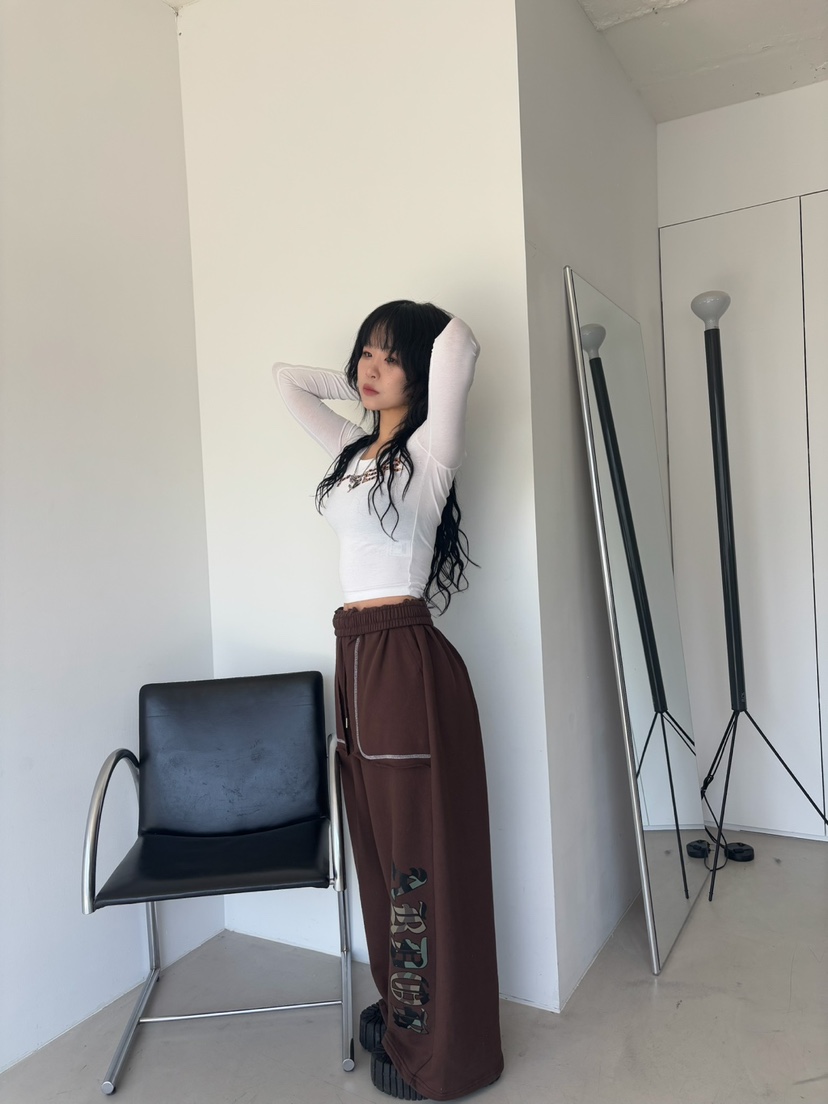 SHOTGUN東大門實拍女士新款熱賣時尚真品休閑人氣25春夏休閑褲SHOTGUN休閑褲