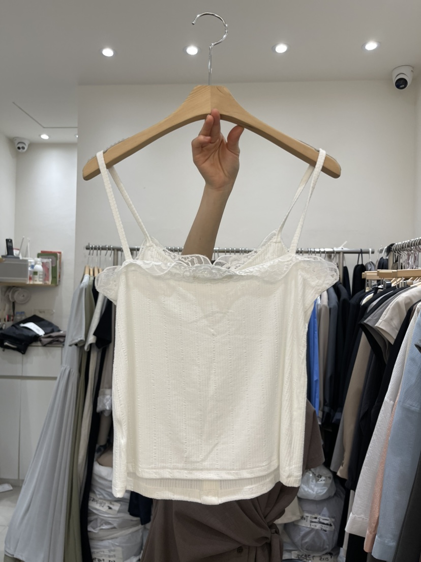 HEIZE東大門代購女裝新款休閑熱賣時尚真品25春夏職業吊帶背心HEIZE吊帶/背心