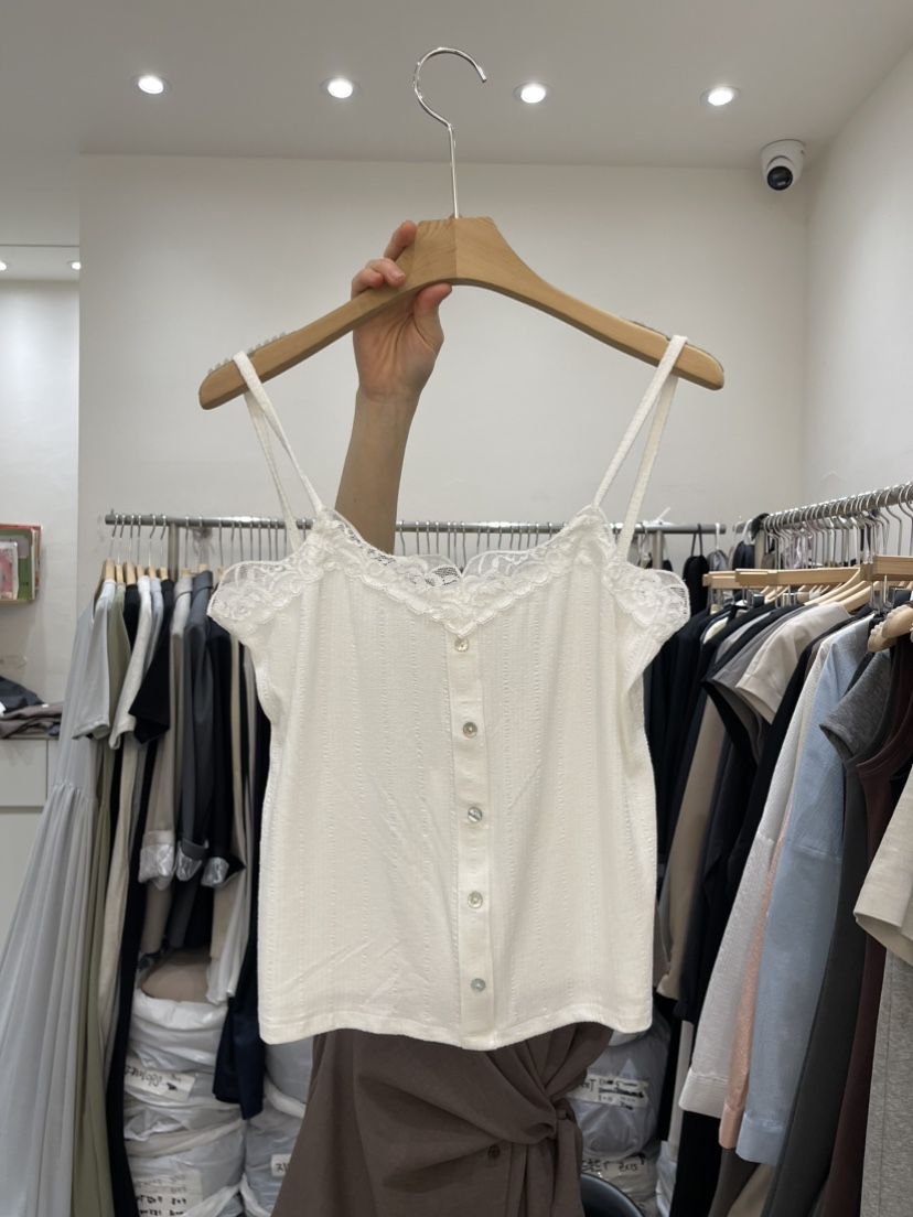 HEIZE東大門代購女裝新款休閑熱賣時尚真品25春夏職業吊帶背心HEIZE吊帶/背心