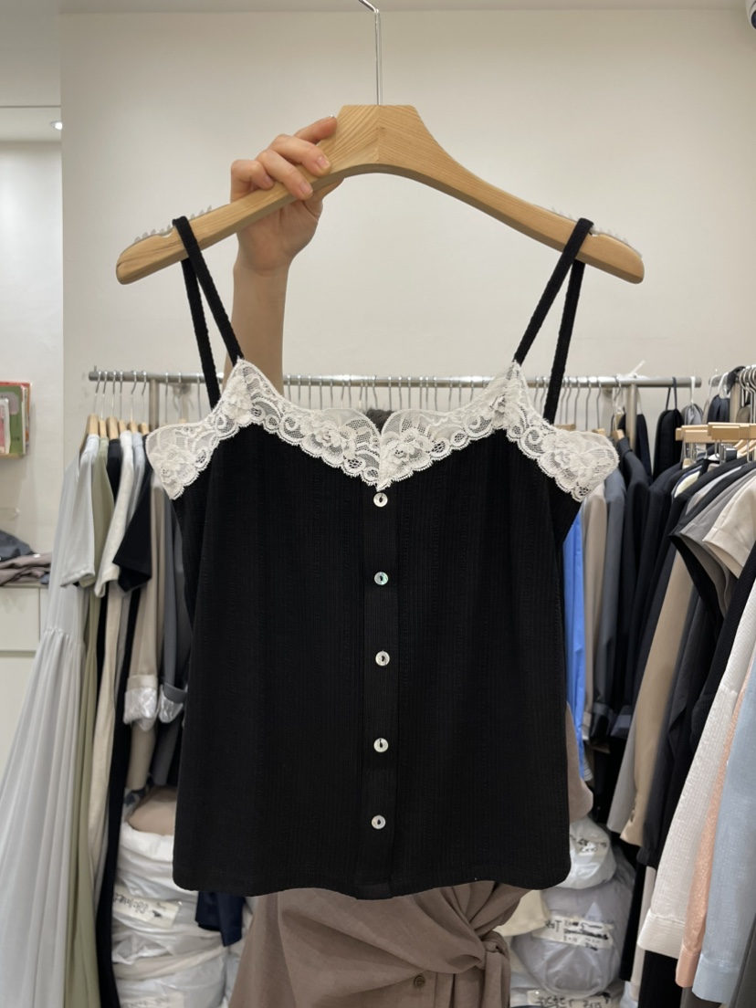 HEIZE東大門代購女裝新款休閑熱賣時尚真品25春夏職業吊帶背心HEIZE吊帶/背心圖色3