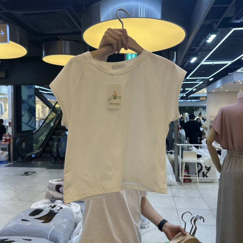 FUNNY POWDER東大門直郵女裝新品人氣推薦職業25春夏熱賣T恤THE FUNNYT恤圖色2