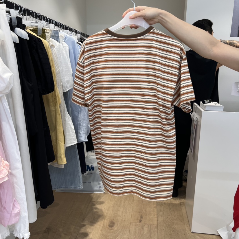 RUMIRU/AWEAR東大門實拍女裝新品推薦時尚25春夏T恤不含內搭awear/RUMIRUT恤
