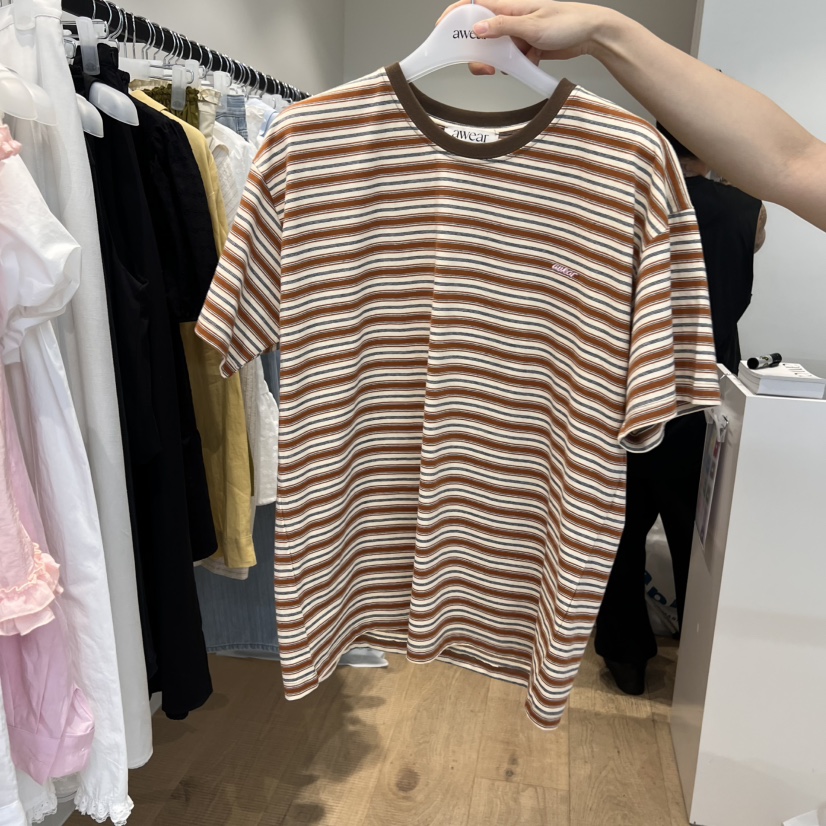 RUMIRU/AWEAR東大門實拍女裝新品推薦時尚25春夏T恤不含內搭awear/RUMIRUT恤圖色2