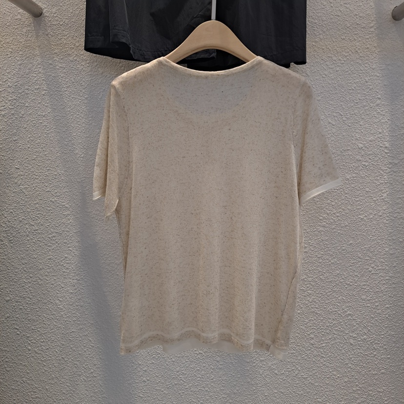 1 2ILLY-S韓國直郵女裝新款推薦休閑職業熱賣25春夏T恤假兩件1 2ILLY/THE SILT恤