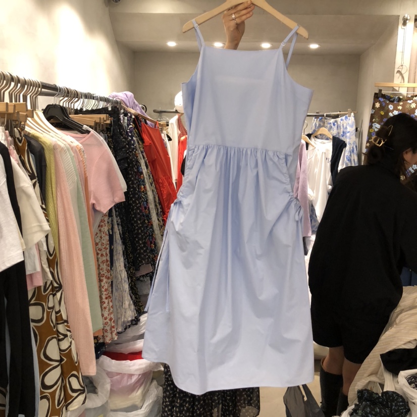 LOGROAD韓國代購女裝新品推薦人氣時尚熱賣真品25春夏連衣裙LOG ROAD連衣裙圖色2