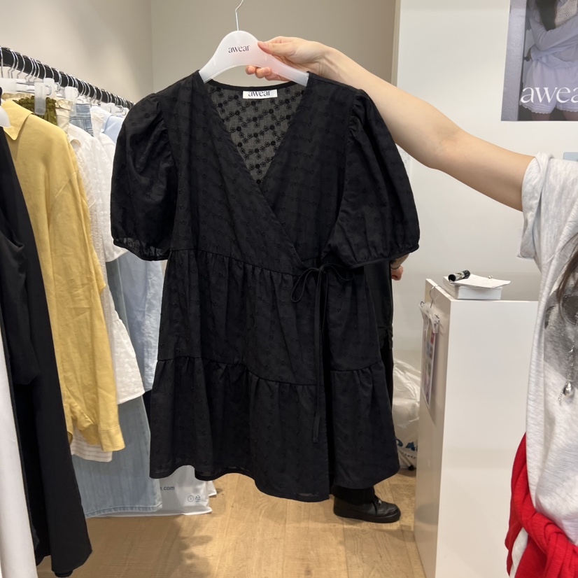 RUMIRU/AWEAR東大門代購女士新品熱賣休閑時尚25春夏襯衫蕾絲衫awear/RUMIRU襯衫/蕾絲衫圖色2