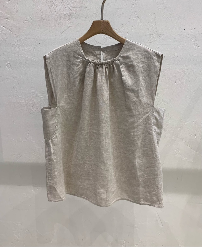 1 2ILLY-S東大門代購女士新款休閑真品熱賣推薦吊帶背心亞麻1 2ILLY/THE SIL吊帶/背心