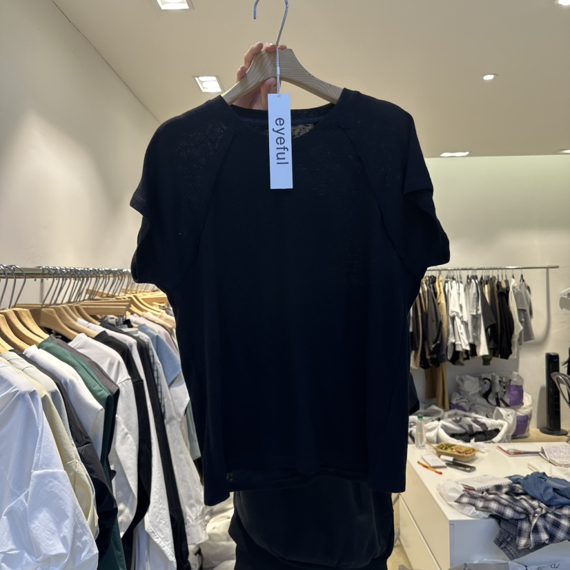 EYEFUL-Q東大門實拍女裝新款時尚休閑職業真品推薦熱賣T恤eyefulT恤圖色3