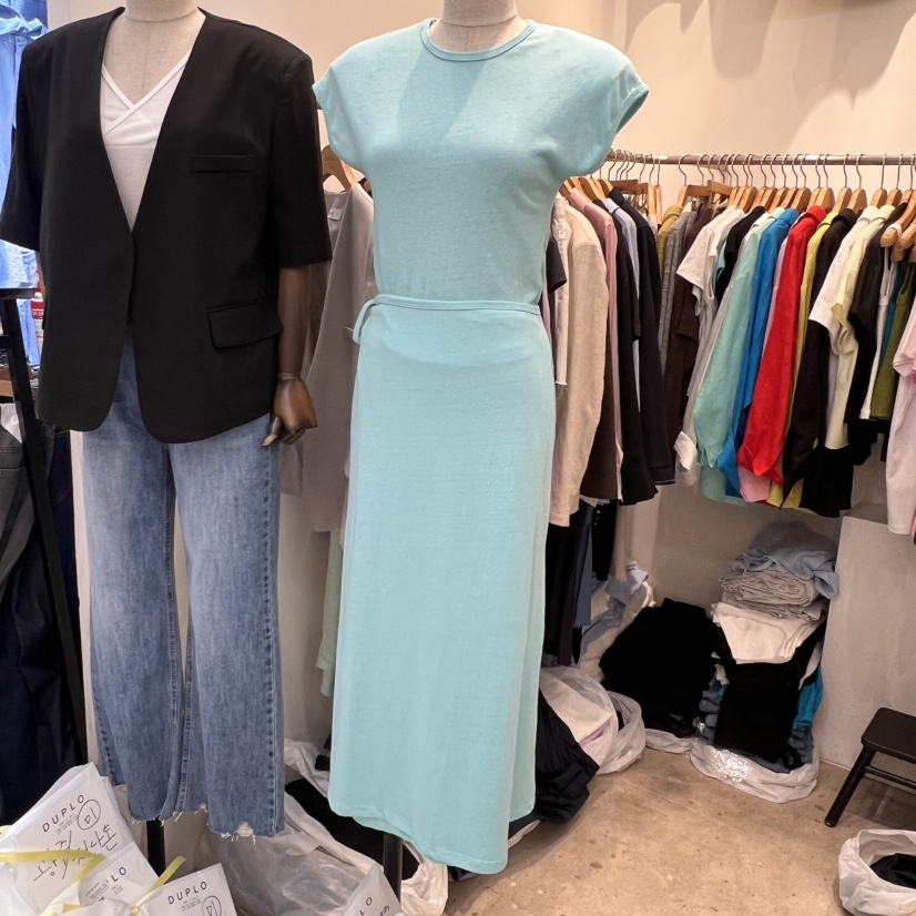 DUPLO東大門實拍女士新品真品時尚休閑推薦25春夏職業連衣裙DUPLO連衣裙