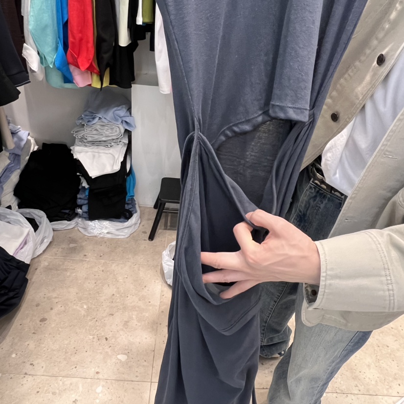 DUPLO東大門實拍女士新品真品時尚休閑推薦25春夏職業連衣裙DUPLO連衣裙